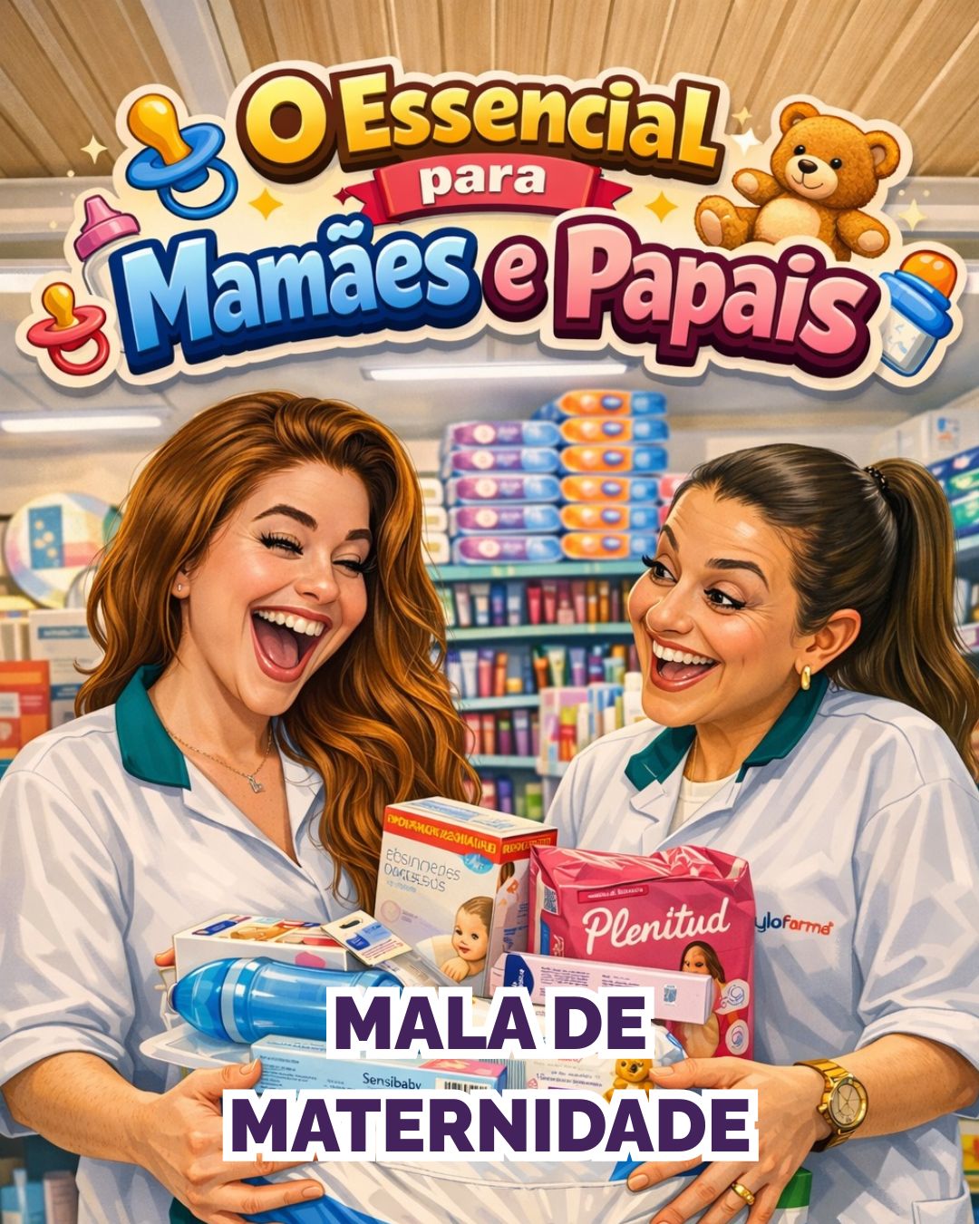 Mala de maternidade: o que levar para o bebê e para a mamãe